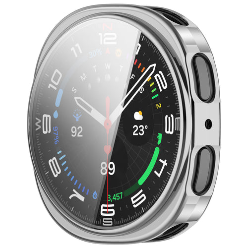 Samsung Galaxy Watch 8 / 9 - 44mm TPU Hülle (Silber)
