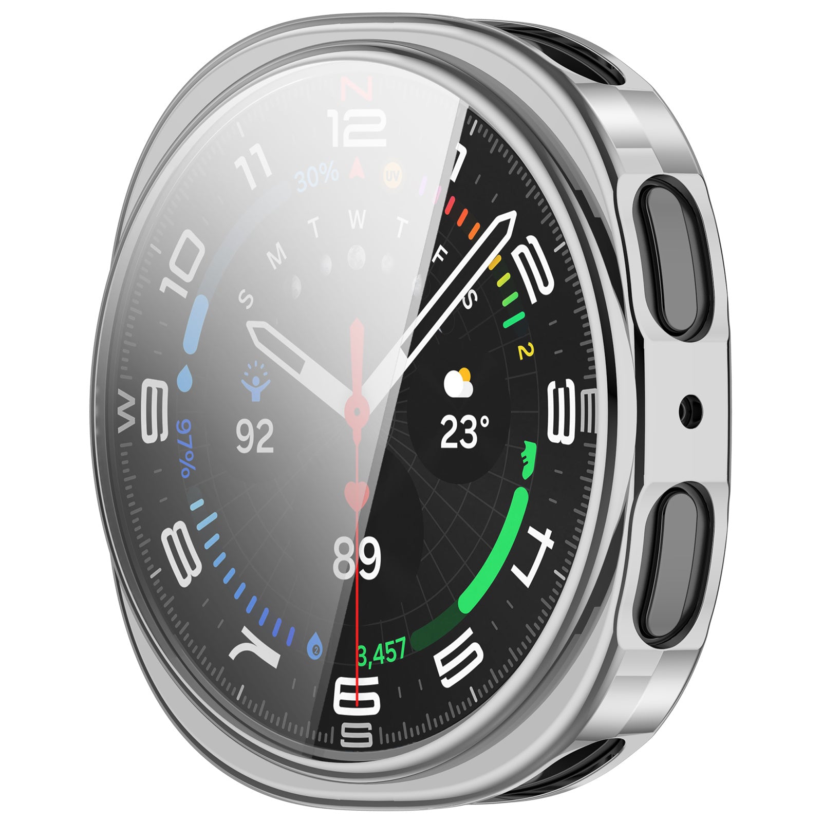 Funda TPU Samsung Galaxy Watch 8 - 40mm (argent)