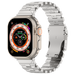 Bracelet titane papillon Apple Watch Ultra (argent)