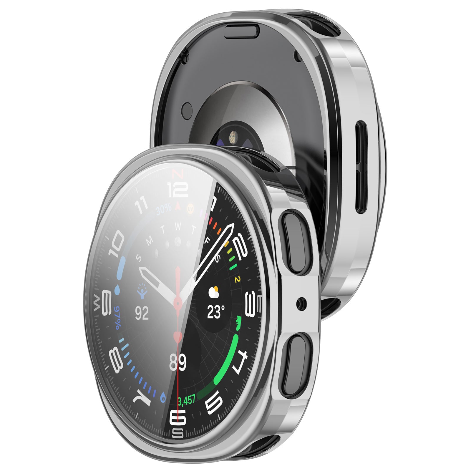 Funda TPU Samsung Galaxy Watch 8 - 40mm (argent)