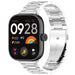 Bracelet acier Xiaomi Smart Band 9 Pro (argent)
