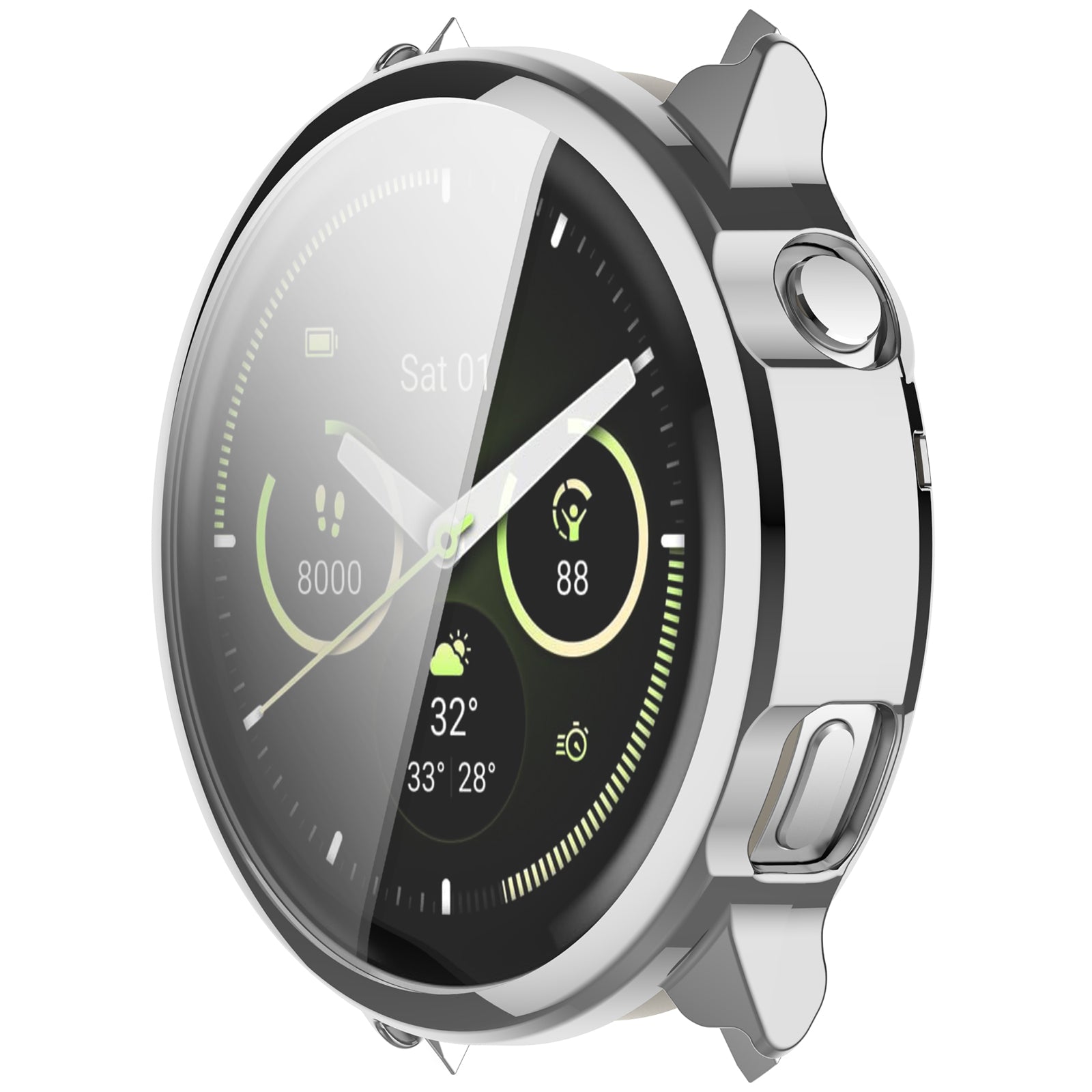 Garmin Venu 4 - 45mm TPU case (zilver)