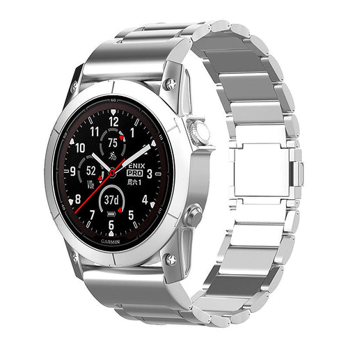 Correa titanio mágnetica Garmin Instinct (plata)