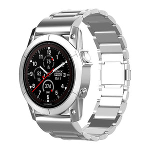 Garmin Forerunner 970 magnetisches Titanarmband (Silber)