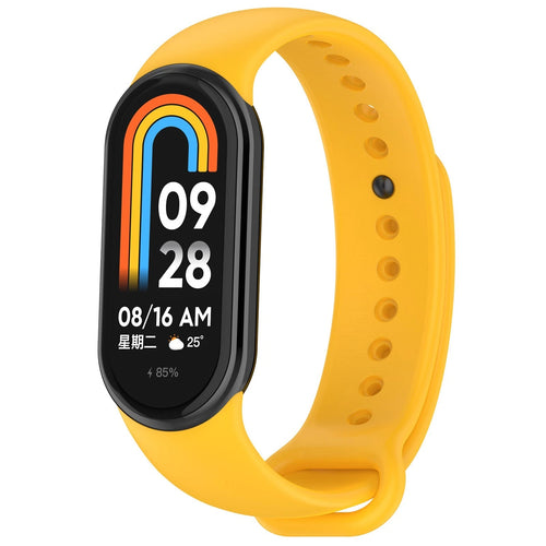 Correa silicona Xiaomi Smart Band 8 (amarillo)