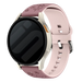 Polar Pacer Flower Silicone Strap (Smoke Purple/Light Pink)
