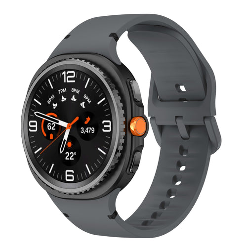Samsung Galaxy Watch 8 - 40 mm Silikonarmband (dunkelgrau)