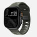 Nomad Sport Apple Watch Silicone Strap (Ash Green)