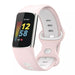 Bracelet sport Fitbit Charge 6 (rose/blanc)