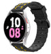 Samsung Galaxy Watch 5 44mm Silicone Strap Tough (Black/Yellow)