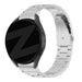 Bandz Samsung Galaxy Watch 6 - 40mm klassisches Stahlarmband (Silber)
