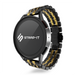 Bracelet acier duo Xiaomi Mi Watch (noir/or)
