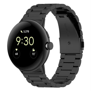 Google Pixel Watch 5 - 41mm Steel Strap (Black)