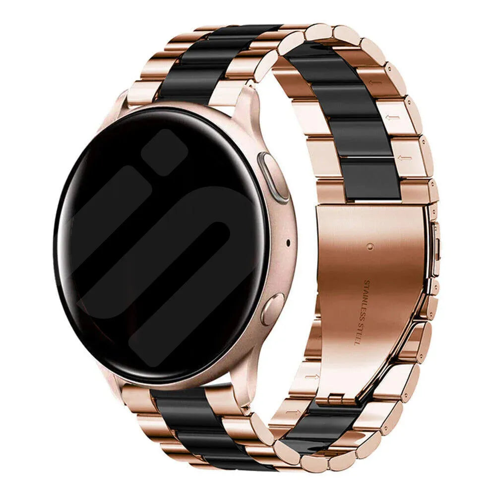 Amazfit Active Steel Strap (Rose Gold/Black)