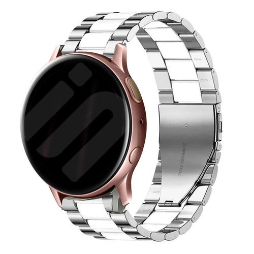 Withings Steel HR - 40mm Stahlarmband (Silber/Weiß)