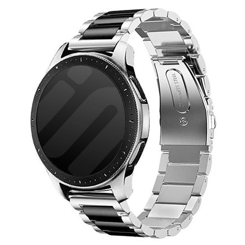 Withings ScanWatch Nova Stahlarmband (Silber/Schwarz)