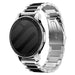 Bracelet acier Oppo Watch X (argent/noir)