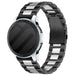 Bracelet acier Oppo Watch X (noir/argent)