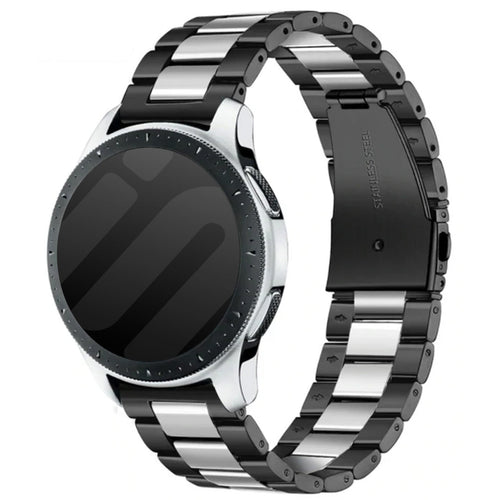 Garmin Forerunner 570 - 42mm Steel Strap (Black/Silver)