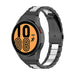 Bracelet maillons acier Samsung Galaxy Watch 4 40mm (noir/argent)
