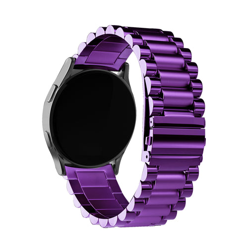 Correa acero Garmin Vivoactive 6 (violeta)