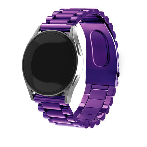 Garmin Venu SQ Steel Strap (Purple)
