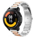 Bracelet acier Xiaomi Watch S1 (argent/or rose)