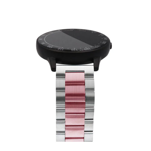 OnePlus Watch 3 - 43mm stalen band (zilver/roze)