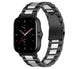 Bracelet acier Amazfit GTS 2 (noir/argent)