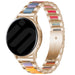 Coros Apex 2 Steel Resin Strap (Rose Gold/Colourful)