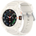 Bracelet TPU avec cadre Samsung Galaxy Watch Ultra (blanc ivoire)