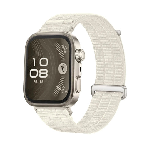 Correa nylon air Huawei Watch Fit 4 (blanco estrella)