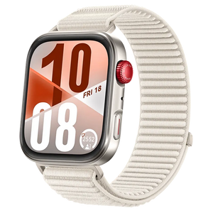 Correa nylon ondulada Huawei Watch Fit 5 Pro (blanco estrella)