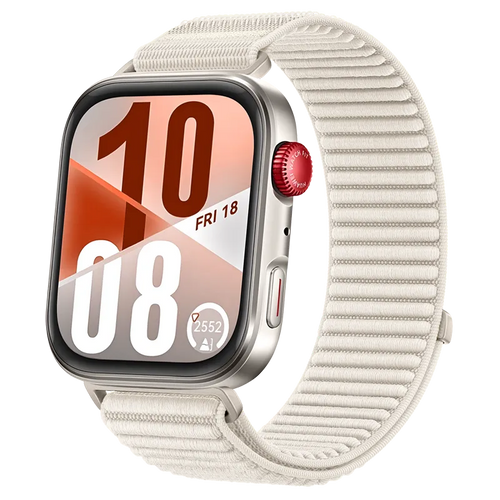 Correa nylon ondulada Huawei Watch Fit 5 Pro (blanco estrella)