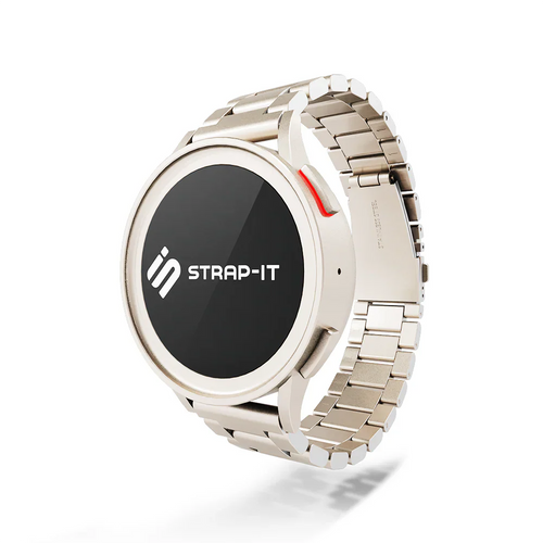 Bracelet acier Amazfit GTR Mini (lumière stellaire)