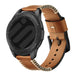 Bracelet cuir cousu Coros Pace 4 (marron)