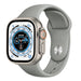 Apple Watch Ultra Silikonarmband (Grau)