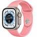 Bracelet silicone Apple Watch Ultra (rose)