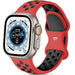 Bracelet Apple Watch Ultra sport (rouge/noir)