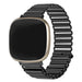 Fitbit Sense Stahl-Loop Armband (Schwarz)