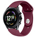 Fossil Gen 6 44mm Sportarmband (Weinrot)
