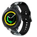 Grey Flower Samsung Gear Sport bandje