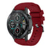 Honor Magic Watch 2 siliconen bandje (bordeaux)
