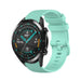 Huawei Watch GT 2 Luxus Silikonarmband (Aqua)