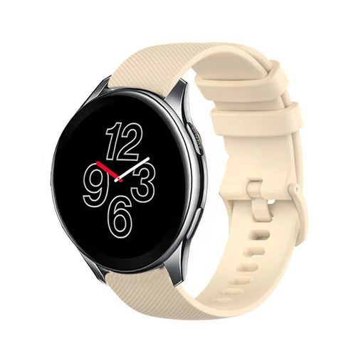 OnePlus Watch 3 luxus Silikonarmband (Beige)