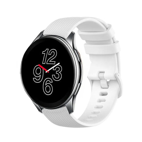 OnePlus Watch 3 luxus Silikonarmband (Weiß)