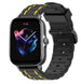 Amazfit GTS 3 Schnalle Sport Amrband (Schwarz/Gelb)