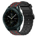 Samsung Galaxy Watch 42mm Schnalle Sport Amrband (Schwarz/Rot)