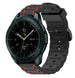 Samsung Galaxy Watch 42mm Silicone Strap Tough (Black/Red)