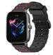 Amazfit GTS 3 sport gesp band (zwart/rood)